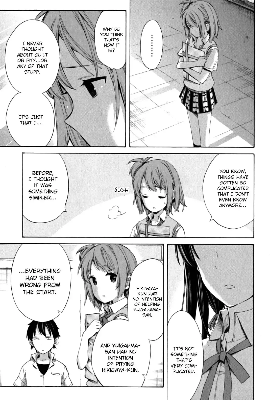 Yahari Ore no Seishun Love Come wa Machigatteiru. Chapter 13 26